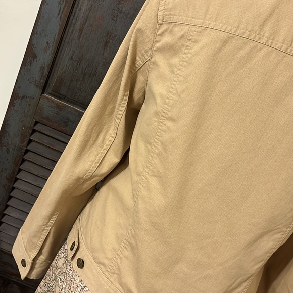 EUC!!🍂JONES NEW YORK SPORT BUTTON FRONT COTTON JACKET - Picture 9 of 12